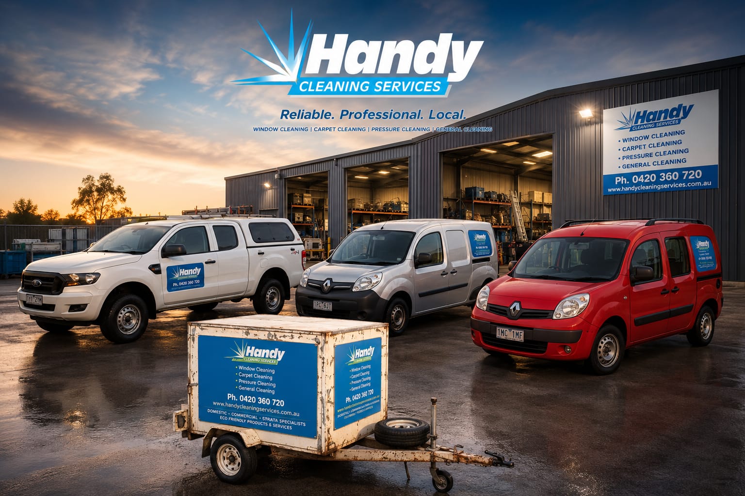 Handy Cleaning Services Team