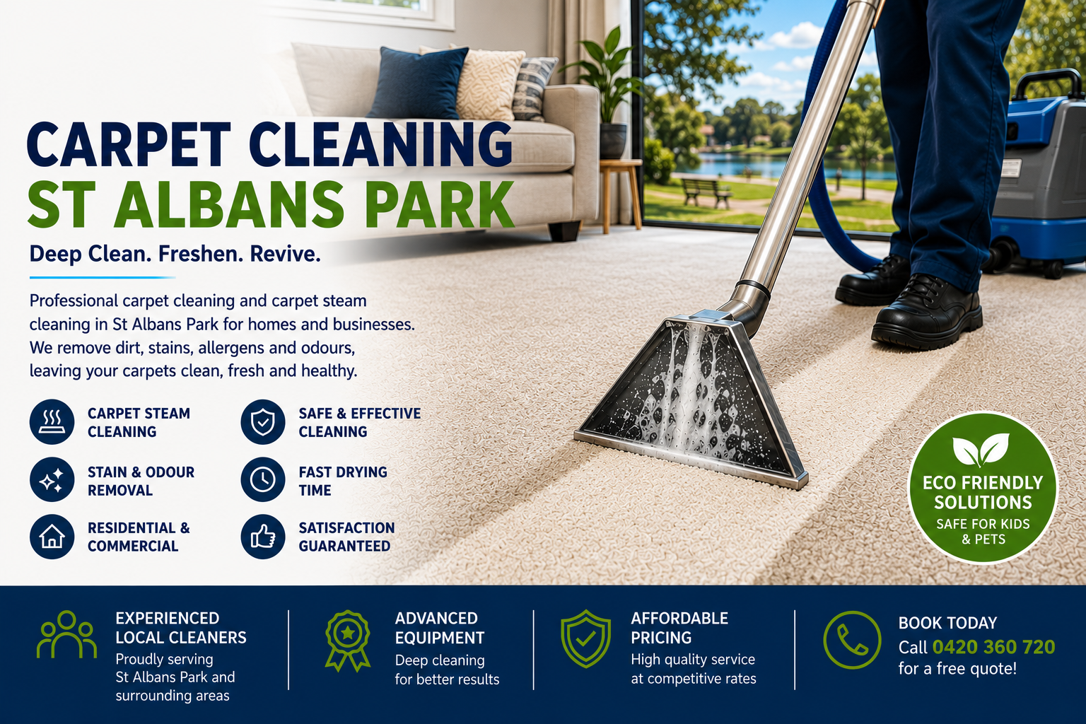 Carpet Cleaning St Albans Park